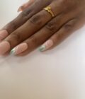 Green Tips Press On Nails - Image 2