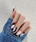 Black Artsy Press On Nails - Image 4