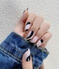 Black Artsy Press On Nails - Image 3
