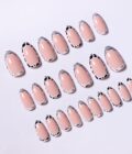 Milky French Press On Nails - Image 3