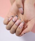 Milky French Press On Nails