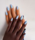 blue nails
